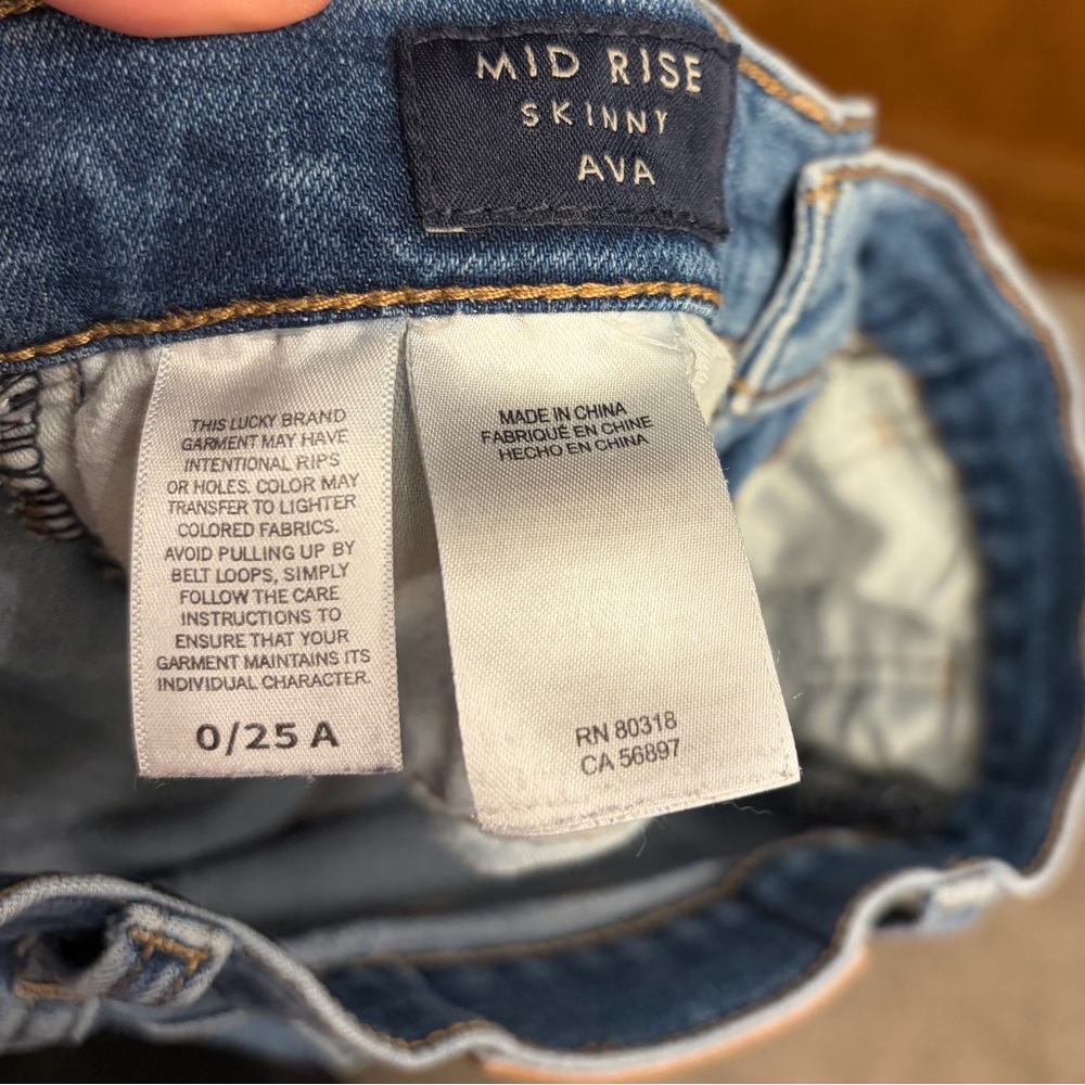 Lucky brand Ava mid rise skinny ankle jean - Picture 7 of 9